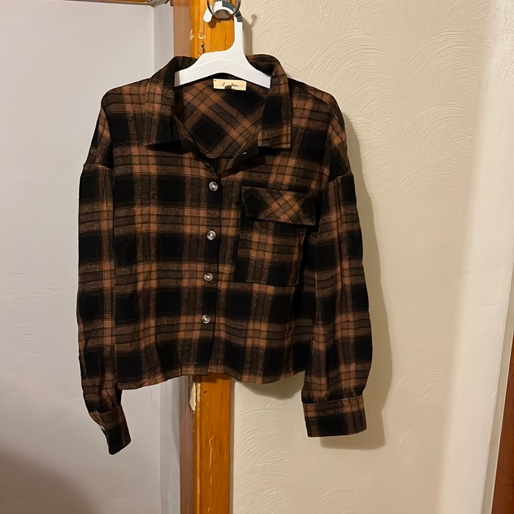 Marshall’s Cropped Flannel